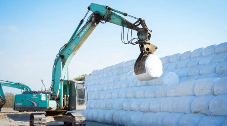 中市環保局啟動分選打包計畫!大里掩埋場裸露垃圾加速清除、改善環境品質