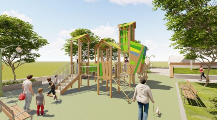 康樂綠地115年進階2.0 樹屋遊戲場大小朋友期待