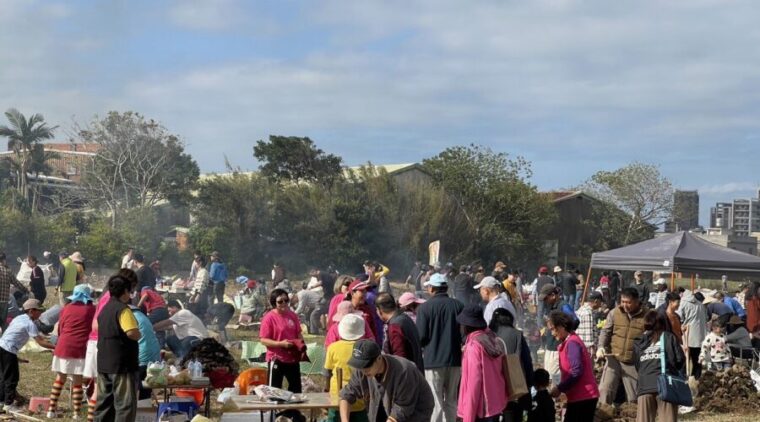 新豐稻米文化暨地瓜節熱鬧登場 千人焢窯體驗農村樂