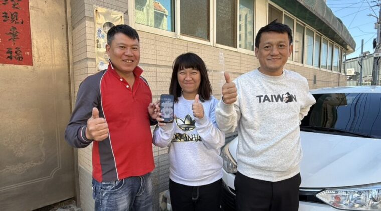 中市清水區清潔隊急中生智!自製工具暖心救援民眾手機