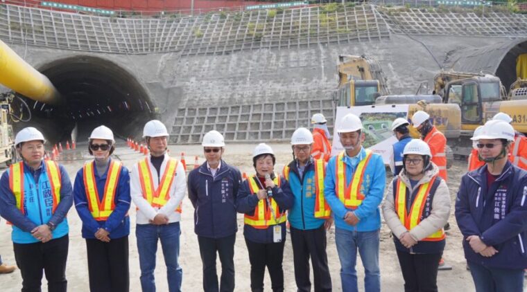東豐快「最挑戰」工程公老坪隧道進度超前!建設局長:朝118年全線貫通邁進