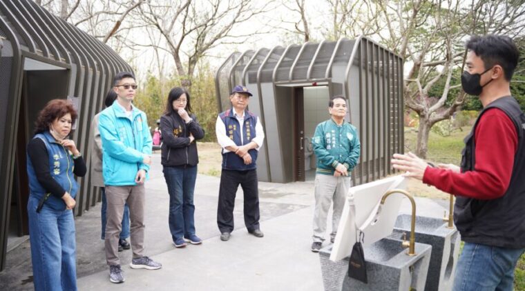 竹東生態公園新增性別友善公廁 打造舒適體驗環境
