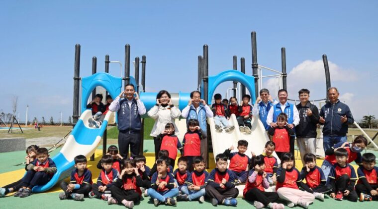 臺西鄉公所綠美化廣場落成 嶄新門面提供洽公民眾、鄉親更舒適友善公共場域