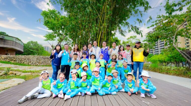 蘆竹大坑溪沿線景觀改善完工 打造城市綠色廊帶