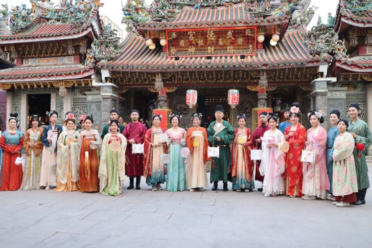 武德新唐社別出心裁慶週年 唐裝Cosplay提燈踩街重現盛唐風華