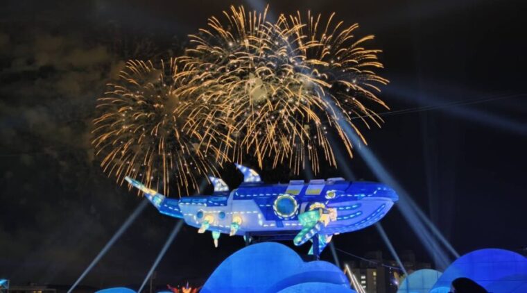 2026台灣燈會永續海洋燈區 鯨魚戰艦霸氣領航 四大亮點精彩呈現