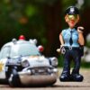 開學日！嘉市警護童專案出動「警察娃娃」超吸睛